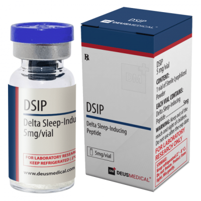 DEUS MEDICAL - DSIP (DELTA SLEEP-INDUCING PEPTIDE) (5 MG/VIAL)