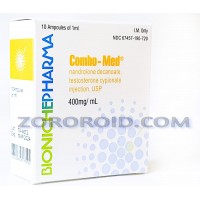 COMBO-MED (400 MG/ML X 10 VIALS)