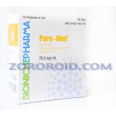 PARA-MED (76.5 MG/ML X 10 VIALS)