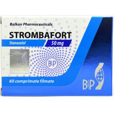 BALKAN PHARMACEUTICALS - STROMBAFORT (STANOZOLOL) (50 MG/60 TABS - PACK)