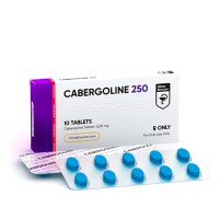 HILMA BIOCARE - CABERGOLINE 250 (0.25 MG/10 TABS - PACK)