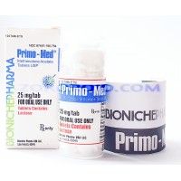 BIONICHE PHARMA - PRIMO-MED  (25 MG/120 TABS - PACK)