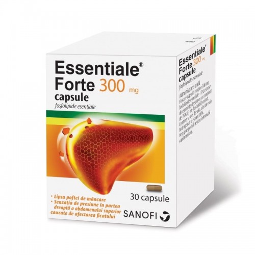 8 indikáció az Essentiale Forte N intravénás injekciójára
